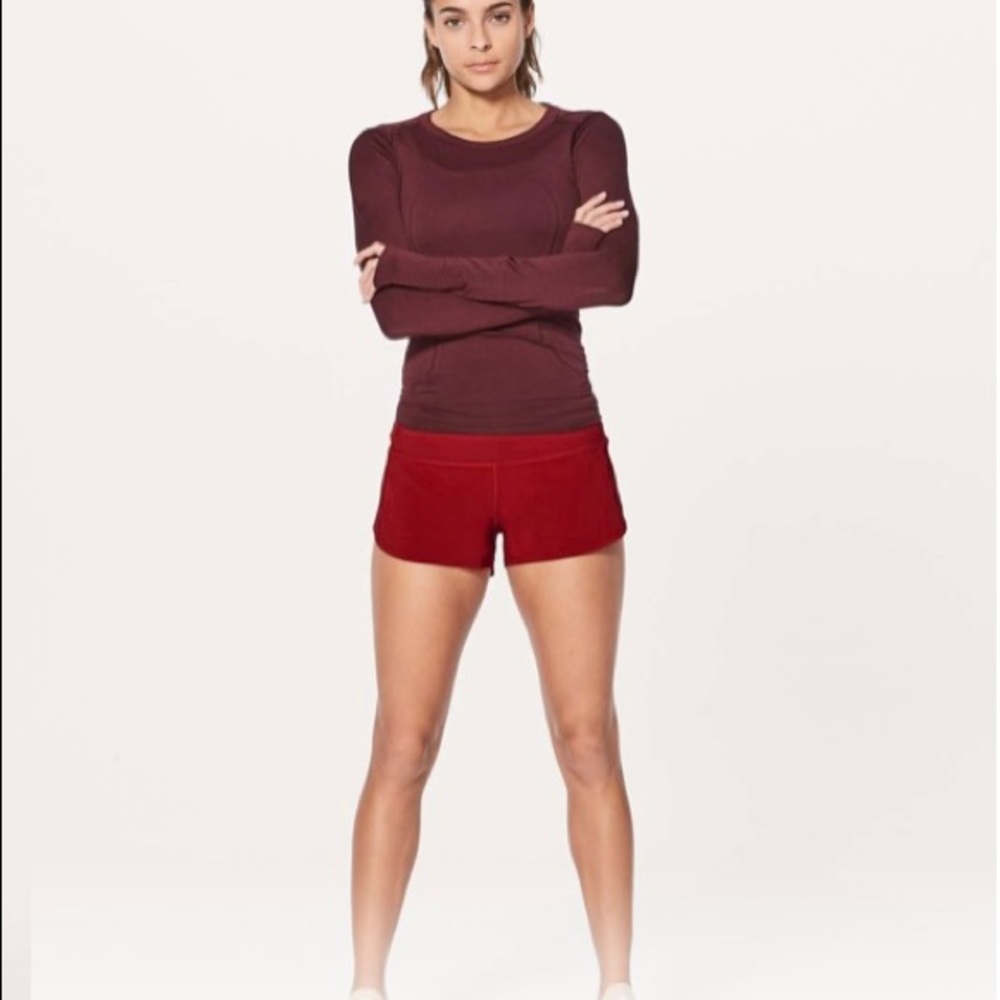 Lululemon speed ups size 2, 2.5” inseam